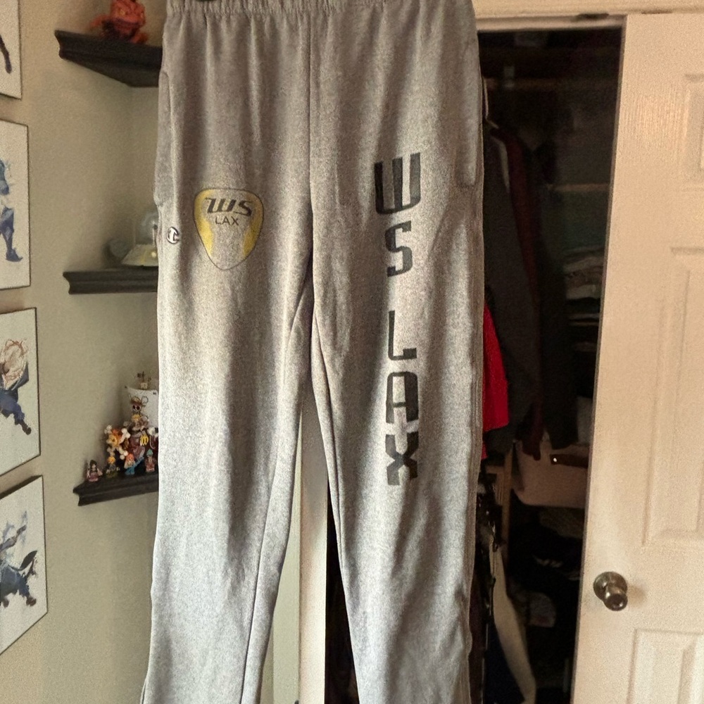 Gray WS LAX Sweatpants